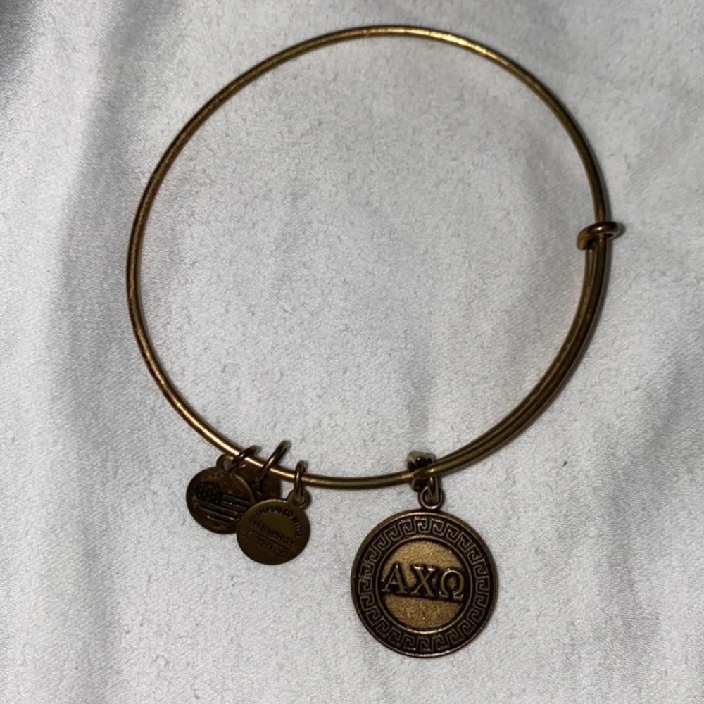 Alex and Ani AXO (alpha chi omega) bangle